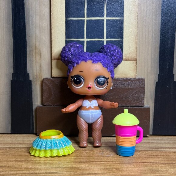 LOL Surprise Purple Glitter Doll 3.5" - Picture 5 of 6